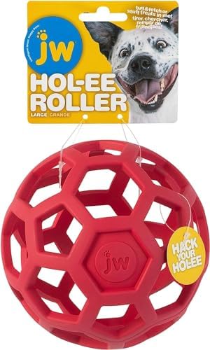 JW Pet HOL-ee Roller Dog Toy 6.5-Inch Bundle