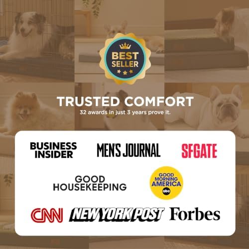 Bedsure XL Dog Bed, Extra Large Pet Bed with Comfy Sherpa,44x32in Dark Grey