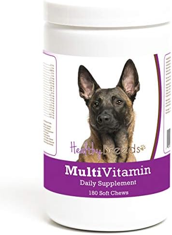 Healthy Breeds Belgian Malinois Multivitamin Soft Chew for Dogs 180 Count