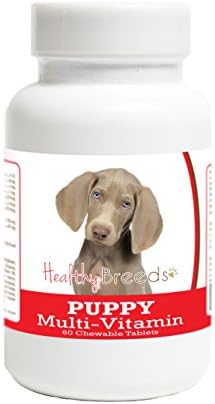 Healthy Breeds Weimaraner Puppy Dog Multivitamin Tablet 60 Count