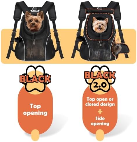 WOYYHO Pet Dog Carrier Backpack with Windows, Ventilated