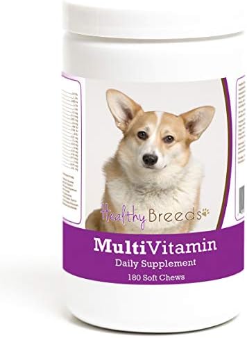 Healthy Breeds Cardigan Welsh Corgi Multivitamin Soft Chew for Dogs 180 Count