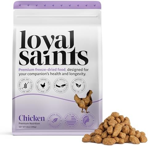Human Grade Freeze-Dried Raw Dog Food - Cage-Free Chicken, 14oz