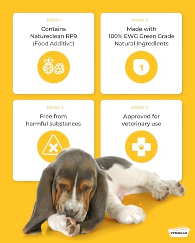 PETHROOM Roll-On Paw Balm for Dogs & Cats, Moisturizing Paw Protector