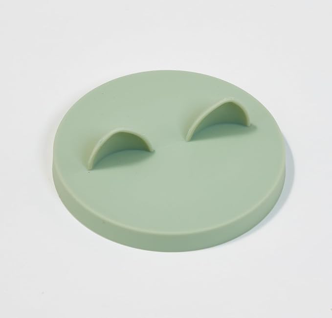 OHMO 3-in-1 Dog Food Can Lids, Cat Food Can Covers, 2pcs, Sage Green