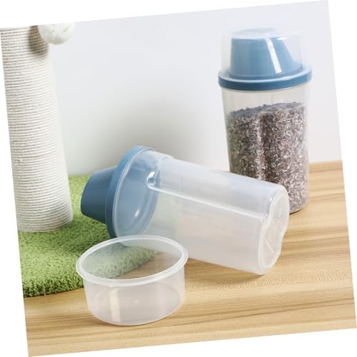 BESPORTBLE 6pcs Pet Food Storage Container Airtight Food Holder for Dogs Cats and Birds Bucket for Freshness and Easy Monitoring