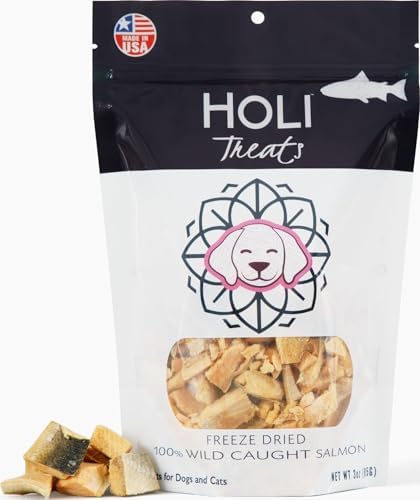 HOLI Freeze-Dried Wild Caught Salmon Dog Treats