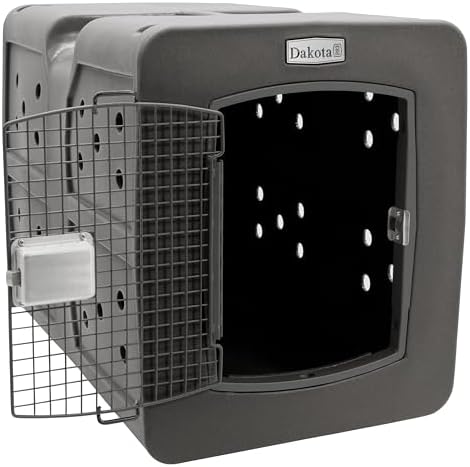 Dakota 283 G3 Framed Door Kennel with Dakota Guard - X-Large - Dark Granite