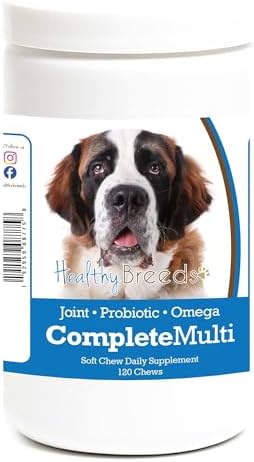 Healthy Breeds Saint Bernard All In One Multivitamin Soft Chew 120 Count