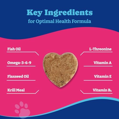 Fish Oil Chews for Dogs & Cats, Anti-Inflammation, Skin & Coat Health