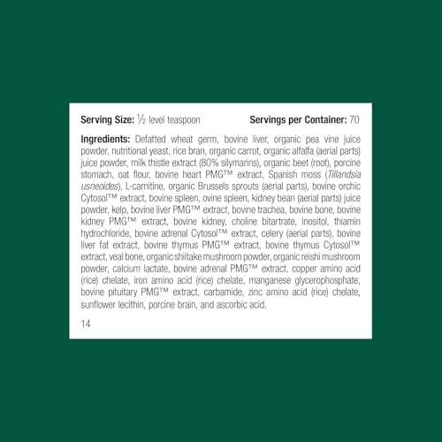 Standard Process Whole Body Multisystem Support for Canines, 100 g | Nutritional Powder for Daily Health Maintenance, Multisystem Support Supplement for Canines