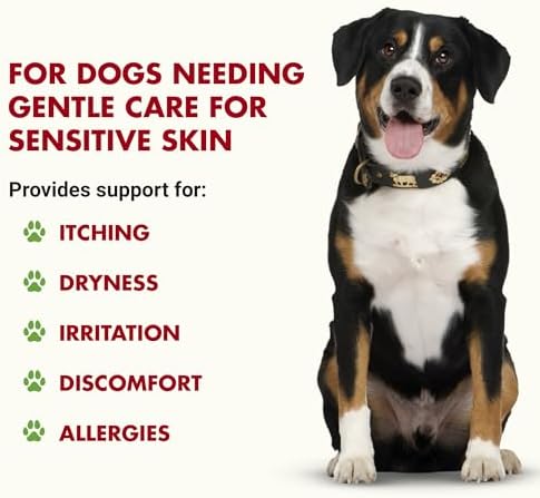 LIQUID-VET K9 Itch & Allergy Advanced - Omega-3s, MSM & Hyaluronic Acid