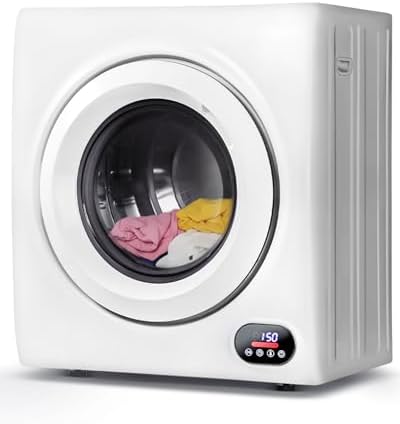Feelfunn 2.65 Cu. Ft. Portable Clothes Dryer, 1400W Front Load