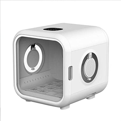 Cat Hair Dryer Box for Grooming, Fast Drying, Adjustable Temperature and Time,Bottom-Up Blowing and 360 Degree Warm Wind Cycle,Suitable for Cats and Small Dog Teddy, Corgi, Pomeranian