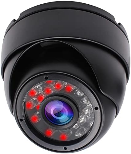 2MP USB Camera H.264 1080P Webcam Day Night Vision Indoor Outdoor Dome Webcamera 0.01LUX Low Illumination Home Security Camera with 24pcs IR LED for Windows Mac Linux Android