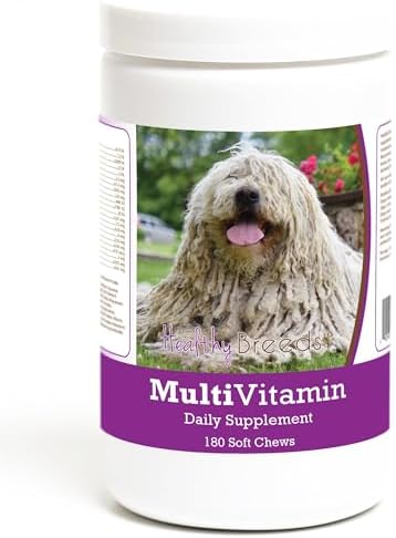 Healthy Breeds Komondorok Multivitamin Soft Chew for Dogs 180 Count