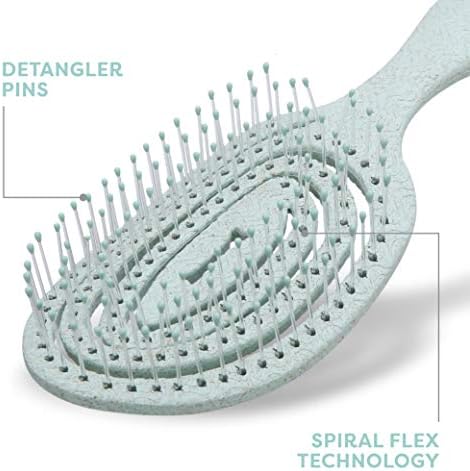 BioSilk for Pets Eco-Friendly Detangling Pin Brush for Dogs