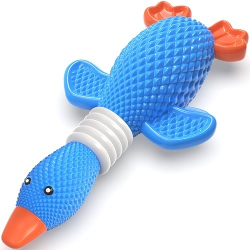 Vitscan Upgraded Nylon Goose Dog Toys for Aggressive Chewers Chewproof Duck | Tough Dog Toys for Large Dogs Medium Breeds,Durable Dog Chew Toys for Teething,Stury Heavy Duty Bone Indestructible Pet Toys