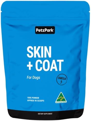 Petz Park Dog Skin and Coat Supplement with Omega-3