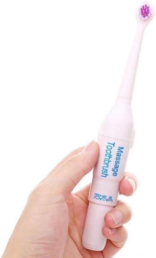 Pet Electric Toothbrush,Dog Electric Teeth Cleaner Massage Toothbrush with 3 Replaceable Head