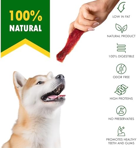 Beloved Pets Duck Jerky Breast Dog Treats - Human Grade, 24oz