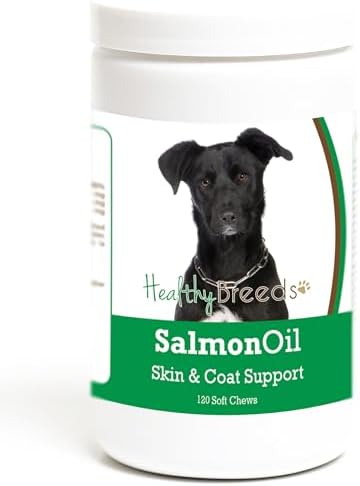 Healthy Breeds Mutt Salmon Oil Soft Chews 120 Count