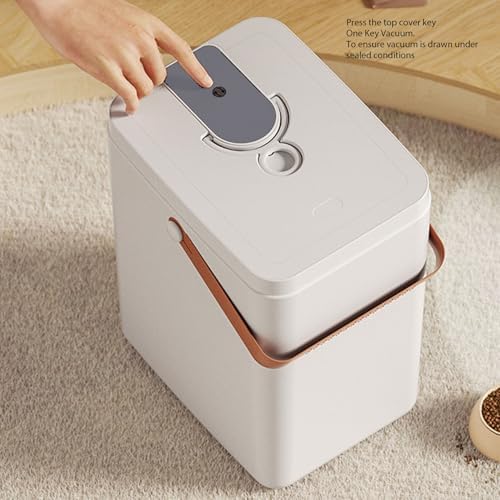 Pssopp Other Kitchen Storage and Accessories 13L Plastic Airtight Dog Food Container Pet Vacuum, 13L