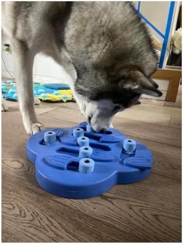 Interactive Dog and Cat Games Treat Hiding Challenge Mental Stimulation with Rewards (11.6 Inch Hide and Slide Game)