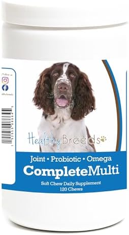 Healthy Breeds English Springer Spaniel All In One Multivitamin Soft Chew 120 Count