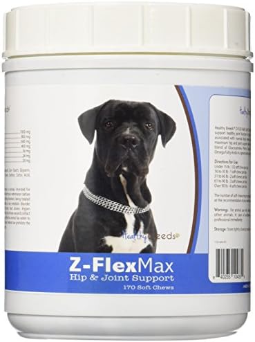 Healthy Breeds Cane Corso Z-Flex Max Hip and Joint Soft Chews 170 Count