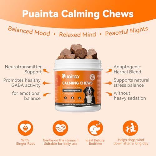 PUAINTA Calming Chews for Dogs