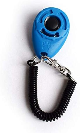 Ruconla Dog Training Clicker with Wrist Strap, 4 Pack