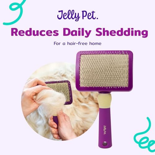 JELLY PET Pivoting Slicker Brush