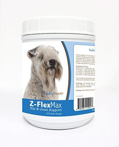 Healthy Breeds Soft Coated Wheaten Terrier Z-Flex Max Hip and Joint Soft Chews 170 Count