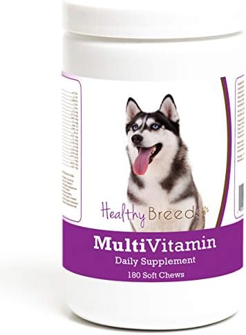 Healthy Breeds Siberian Husky Multivitamin Soft Chew for Dogs 180 Count