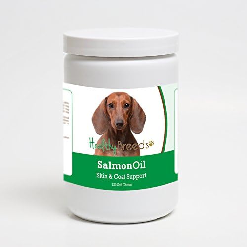 Healthy Breeds Dachshund Salmon Oil Soft Chews 120 Count