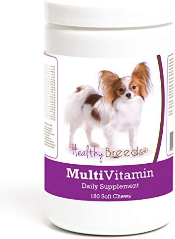 Healthy Breeds Papillon Multivitamin Soft Chew for Dogs 180 Count