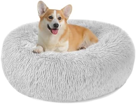 Calming Dog & Cat Donut Bed, 23.6"