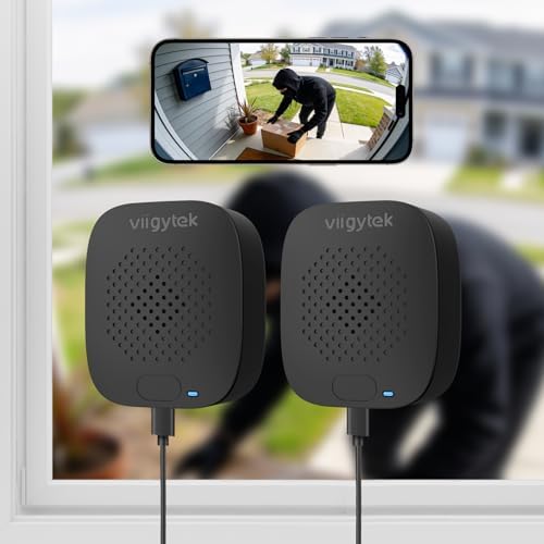 5MP 3K Window Security Camera, 2.4G&5G WiFi Camera for Home Security-2Pack