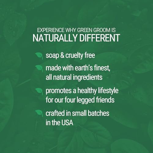Green Groom Argan Oil Dog Shampoo for Dry Itchy Skin Relief, 1 Gallon 32:1