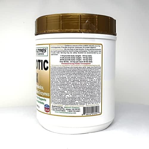 Dogzymes Probiotic Max -10 Billion CFU's Probiotics, Prebiotics, Digestive Enzymes (2 Pound)