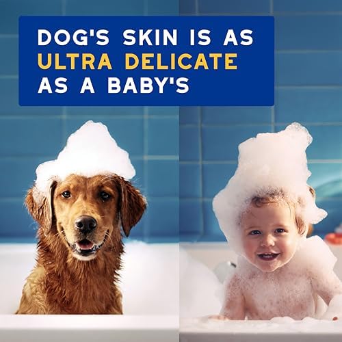 DOUXO® Skin & Coat SPA – Ultra-Safe Combo for Dogs, Oatmeal Shampoo (16 fl oz, Cleanses & Hydrates) + Oatmeal Conditioner (16 fl oz, Hydrates & Detangles)