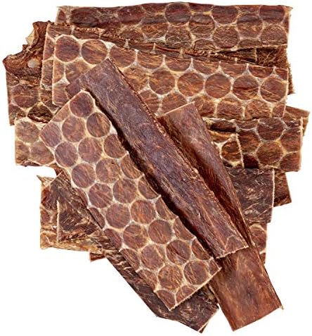 hotspot pets Beef Esophagus Dog Treats (6 INCHES) (1LB Bag) Grass Fed with No Added Hormone All Natural Jerky Dog Treats - Chews Rich in Glucosamine & Chondroitin for Joint Health