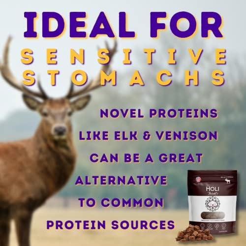 HOLI Freeze-Dried Elk & Venison Dog Treats - 6oz