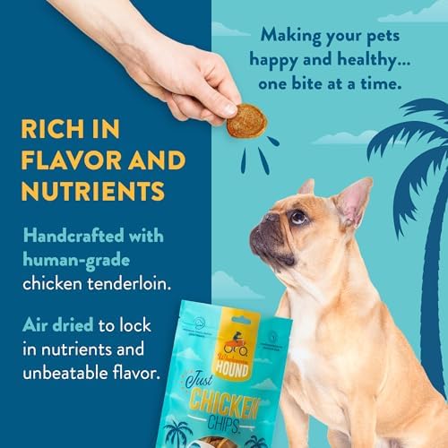 Chicken Chips Dog Treats, Single Ingredient, 3oz
