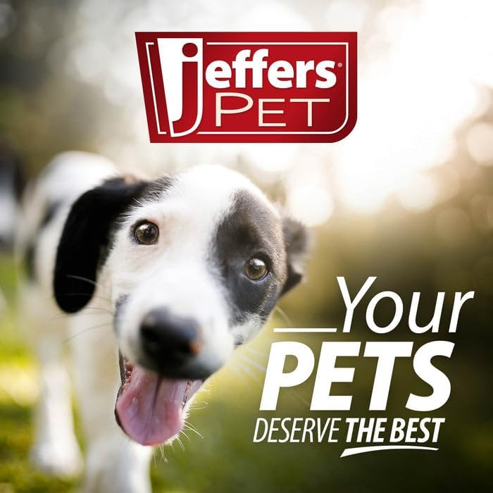 Jeffers Pet Sensitive Skin Unscented Shampoo for Dogs & Cats, 17 oz - Soap Free Cleansing Pet Shampoo for Allergy Prone Skin with Moisturizing Conditioners, Deodorizing Grooming Wash, USA Made