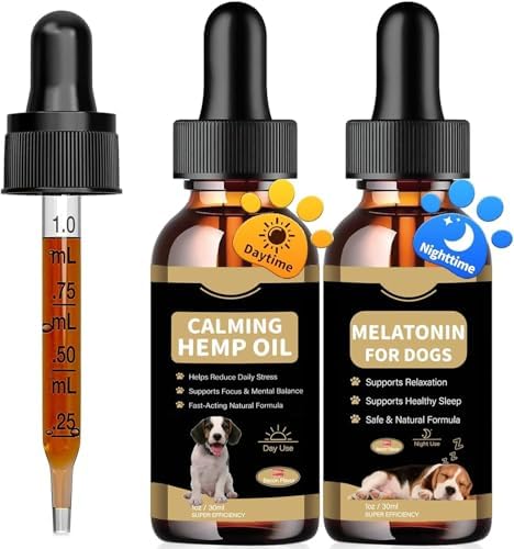 Hemp Oil & Melatonin for Dogs