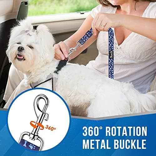 Lukovee Double Dog Car Seat Belt - No Tangle Headrest Restraint
