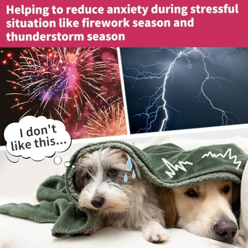 Nanaki Dog Calming Hoodie Dog Hematoma Ear Wraps for Dogs-Ear Protection | Grooming and Force Drying Dog Ear Protector,Dog Ear Muffs Head Warp For Fireworks Anxiety Relief,Ear Protection Head Cover