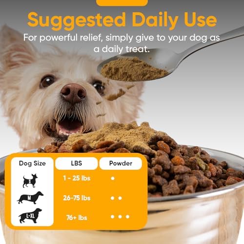 iHeartDogs Bone Broth & Turkey Tail Mushroom Powder Supplement for Dogs